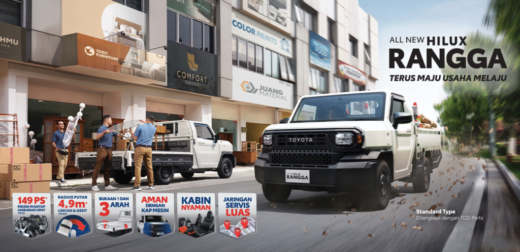 Toyota Hilux Rangga pick-up serbaguna

