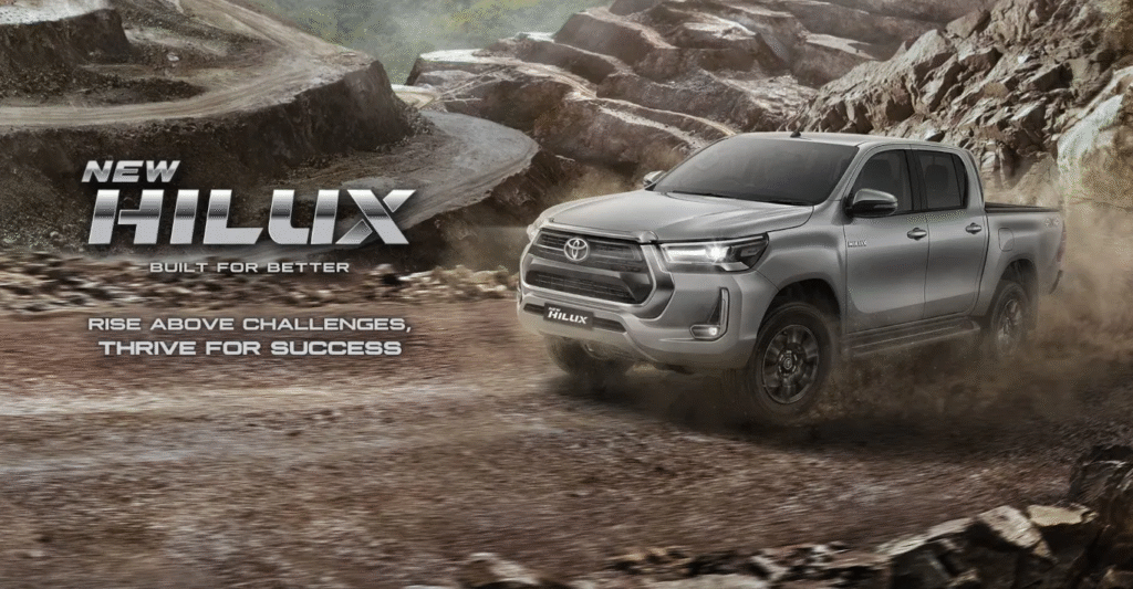 Toyota Hilux pick-up tangguh